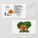 Recherche de paysage vert cartes visite Pour lui
