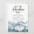 Search for adventure wedding invitations Forest
