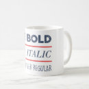 Search for type mugs Bold
