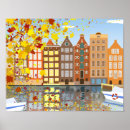 Search for autumn cityscape posters Blue