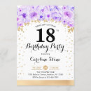 Recherche de purple flowers invitations Pour elle