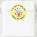 Search for kids chef stickers Birthday