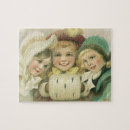Search for vintage children puzzles Victorian christmas