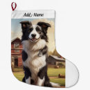 Search for border collies christmas stockings For pets