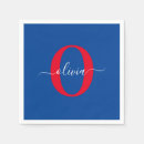 Search for red white and blue napkins Minimalist