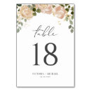 Search for peach flower wedding table cards Floral