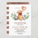 Search for teddy bear picnic birthday invitations Brown