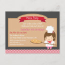 Search for pizza chef invitations Cute