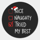 Search for be naughty stickers Season