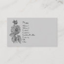 Recherche de pivoine cartes visite Customer