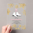Search for skating square invitations Snowflakes