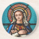Recherche de vierge marie dessous de verres Christianisme