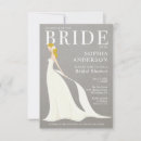 Search for bridal magazine invitations Elegant