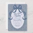 Recherche de bleu de denim invitations Mother to be