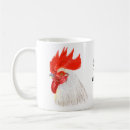 Search for white rooster mugs Animal