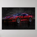 Search for red corvette posters Chevy
