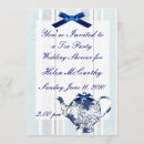 Recherche de tea bridal shower invitations Élégante