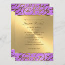 Recherche de purple orchid invitations Violet