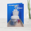 Search for bathroom humor cards Toilet