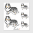 Search for merle stickers Shetland sheepdog