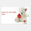 Search for teddy couple stickers Valentine