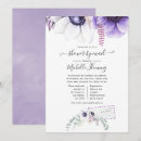Search for violet baby shower invitations Elegant