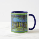 Search for starry night over the rhone mugs Impressionist