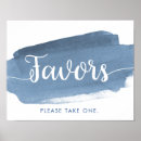 Search for favor wedding posters Blue