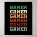 Recherche de video game posters Gamer