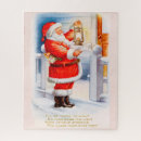 Recherche de vintage santa claus puzzles Noël