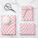 Search for checkerboard wrapping paper Checks