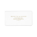 Recherche de wedding black return address labels Pour elle