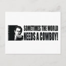 Recherche de cowboy drôle cartes postales Politique