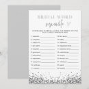 Recherche de mot invitations Bride