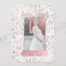 Recherche de elegant pink rose baby shower invitations Automne