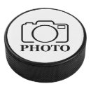 Recherche de vintage hockey pucks Tendance stylisé monogrammed initial
