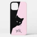Recherche de chats iphone coques Chat noir
