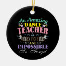Search for dance teacher ornaments Recital