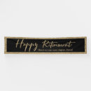 Recherche de happy retirement Noir et or