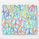 Recherche de paix terre tapis souris Symbole