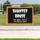 Search for halloween party signs Haunted house