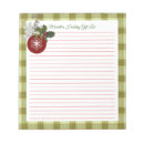 Search for christmas list notepads Lined