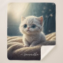 Search for cute cat blankets Whimsical