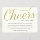 Search for cheers to 25 years 25th anniversary party