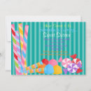 Search for candy sweet 16 invitations Sweets