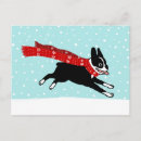 Recherche de boston christmas cards Dog