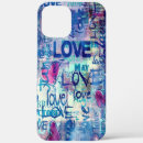 Search for love heart iphone cases Calligraphy