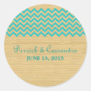 Search for zigzag wedding stickers Elegant