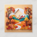 Search for seasons business cards Autumn
