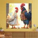 Recherche de coq impressions sur toile Volaille
